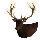Melanistic Red Deer colour morph in Planet Zoo 2